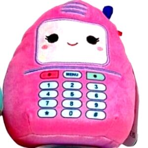 NWT Becki Cell Phone Squishmallows Size 5 inches Color Pink